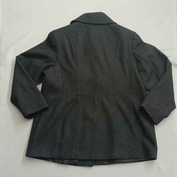 LONDON FOG Collections Women's Pea coat. Plus Size 1X - Picture 5 of 8